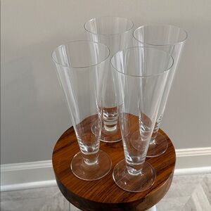 Pilsner Beer Glass, Set of 4